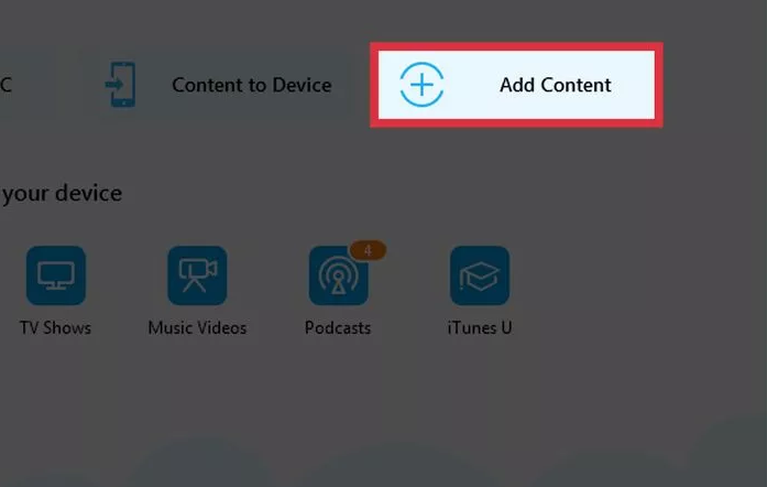 Drag and drop the music files
