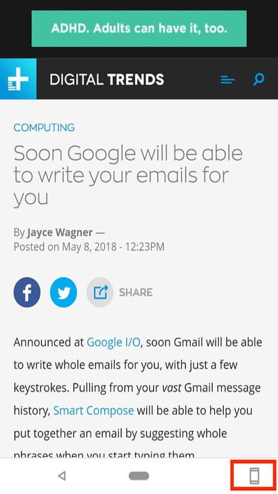 Android 9 Pie Power accidental screen rotations