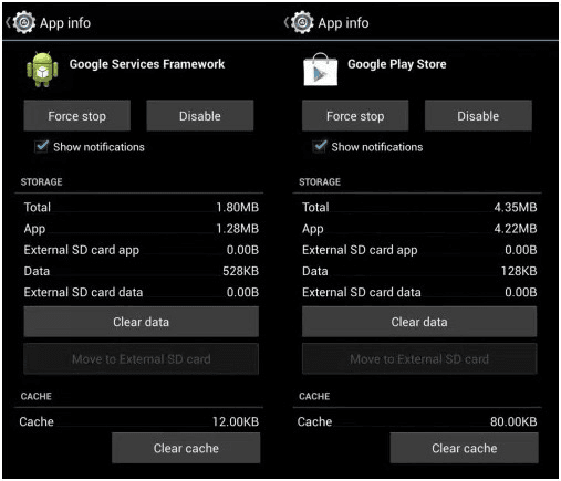 fix google play store error 492