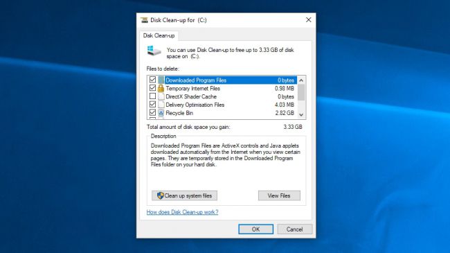 windows 10-october-2018-update-problem-fix-free up disk space